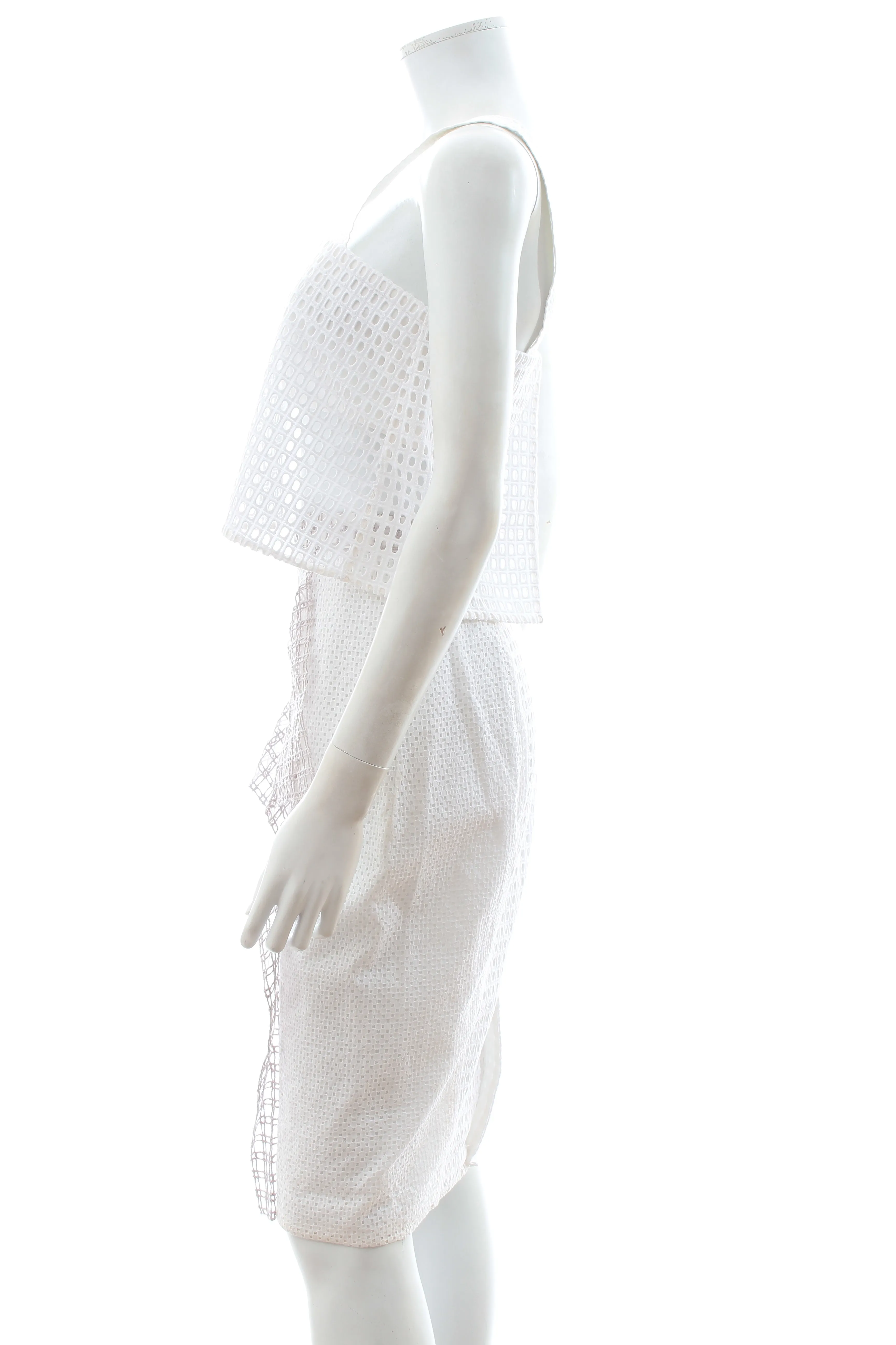 3.1 Phillip Lim Broderie Anglaise Cotton Top and Skirt