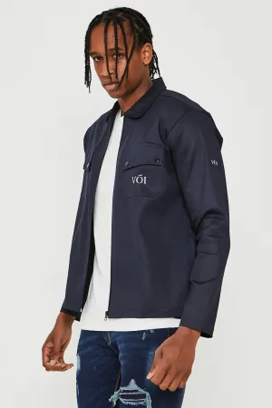 Bloomfield Shacket - Navy Bloomfield Shacket - Navy