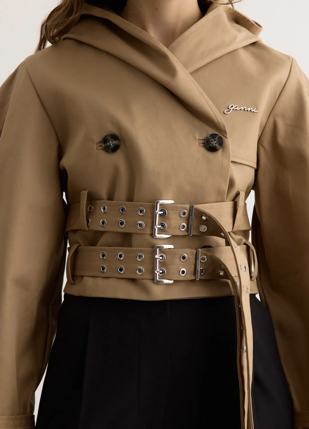Bonded Cotton Short Jacket