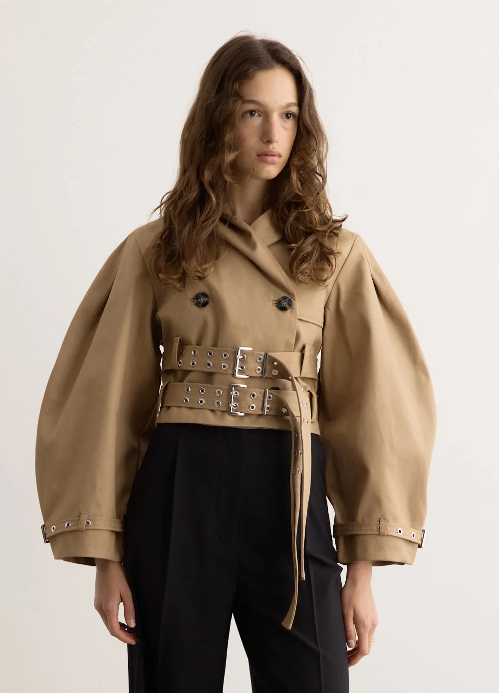 Bonded Cotton Short Jacket