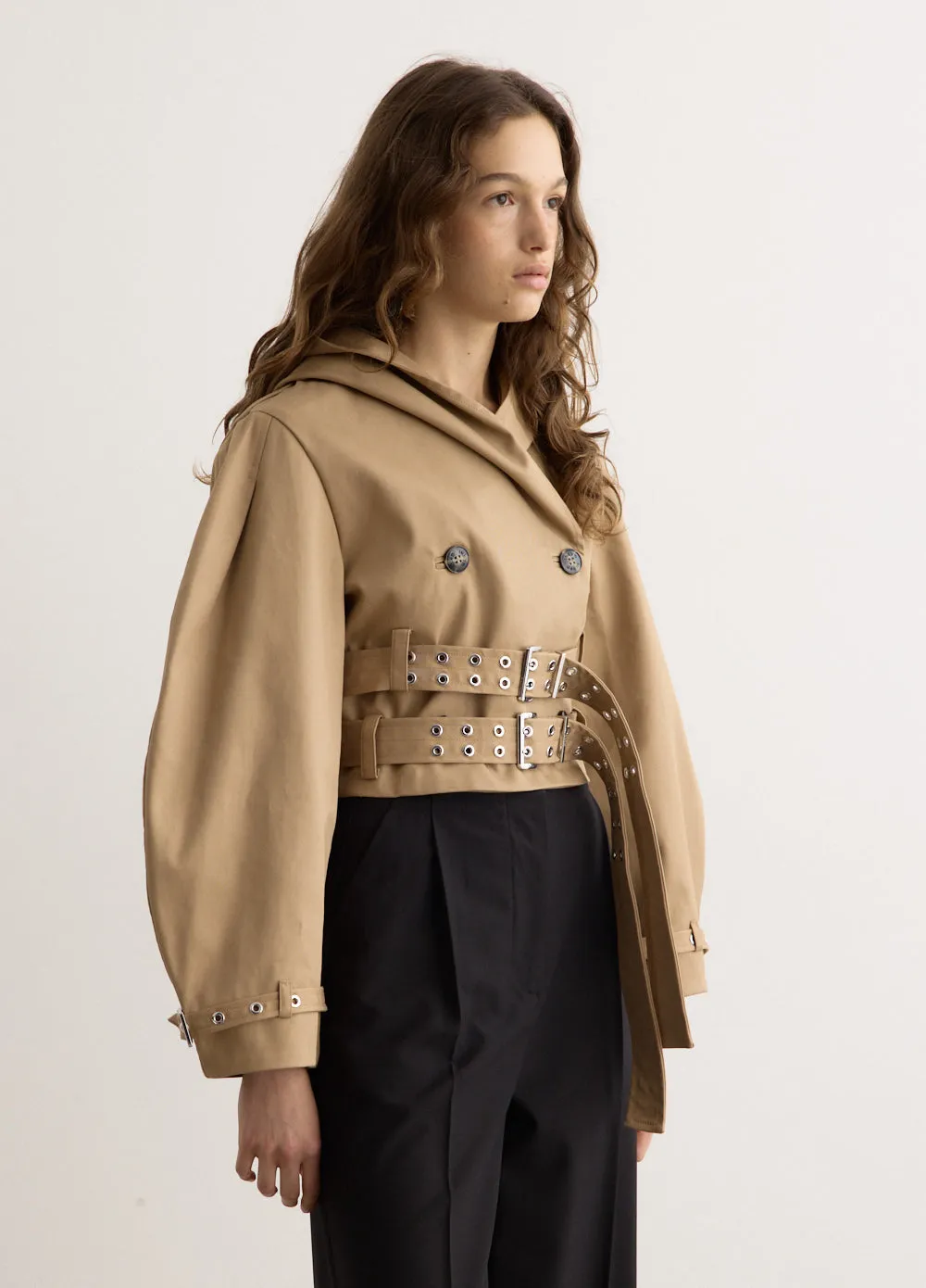 Bonded Cotton Short Jacket