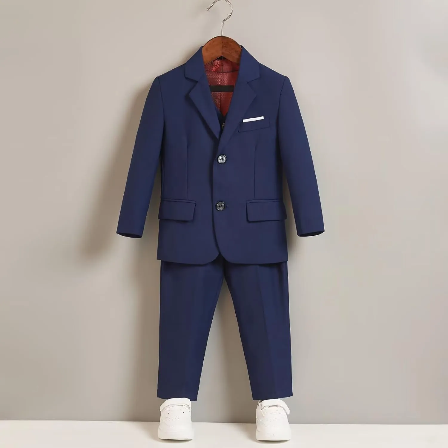 Boys Suit Formal Suits for Boys Slim Fit Tuxedo Suits Set Boy Dress Clothes Toddler Wedding Outfit
