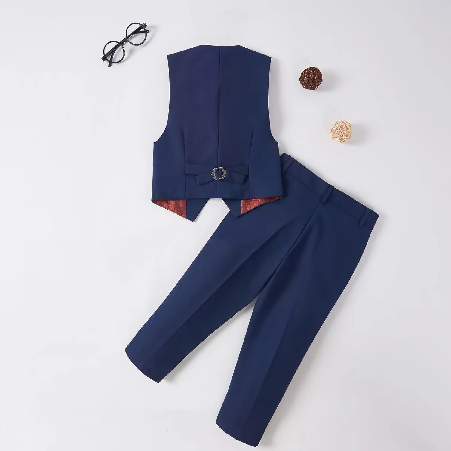 Boys Suit Formal Suits for Boys Slim Fit Tuxedo Suits Set Boy Dress Clothes Toddler Wedding Outfit