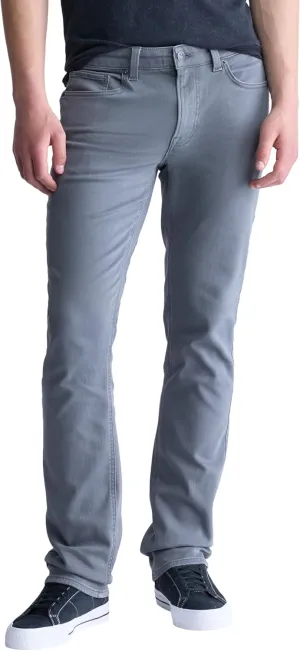 Buffalo David Bitton Men's Non-Denim Straight Leg Six French Terry Pants with Cotton Blend Stretch