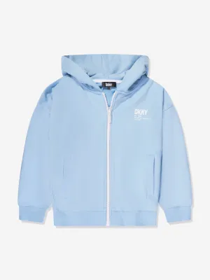 DKNY Kids Zip Up Top in Blue
