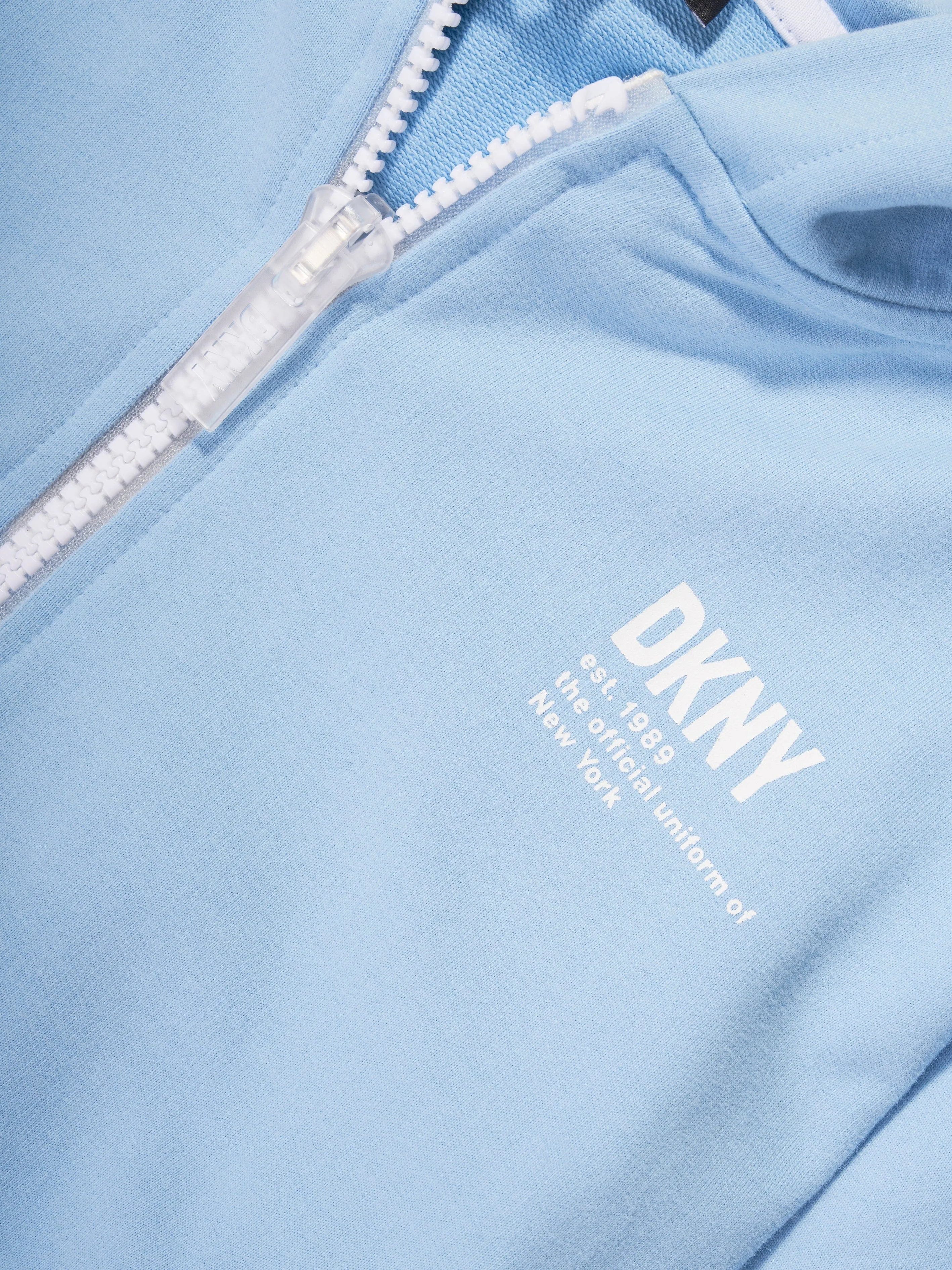DKNY Kids Zip Up Top in Blue