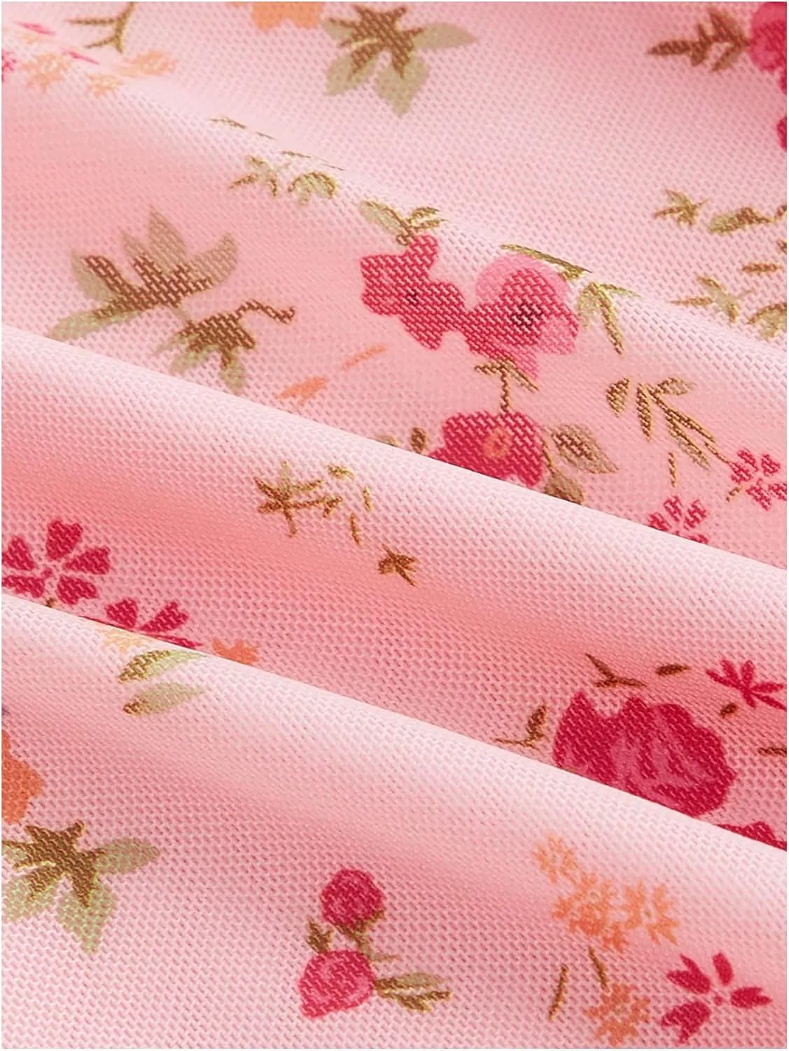 Floerns Women's Floral Print Cap Sleeve Dress Square Neck Tie Front Summer A Line Cute Mini Dresses