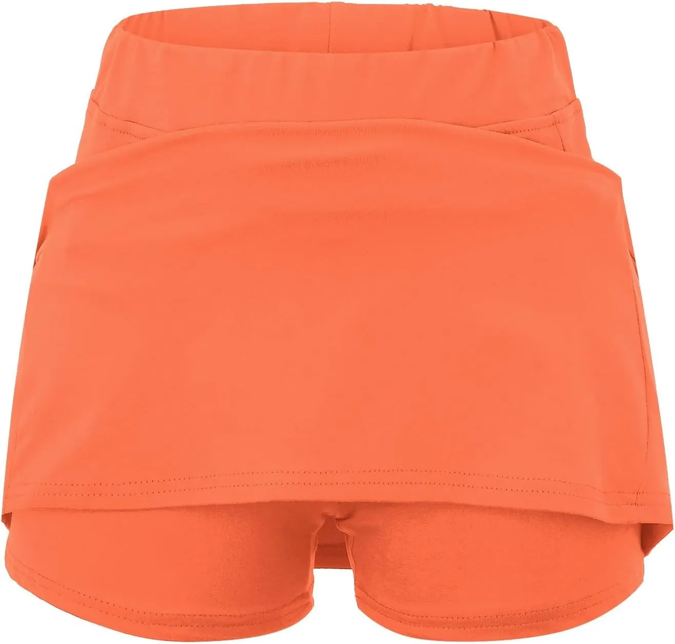 Generic Skorts for Women with Pockets - Lightweight Skirt Athletic Inner Shorts for Running Tennis Golf Workout Sports