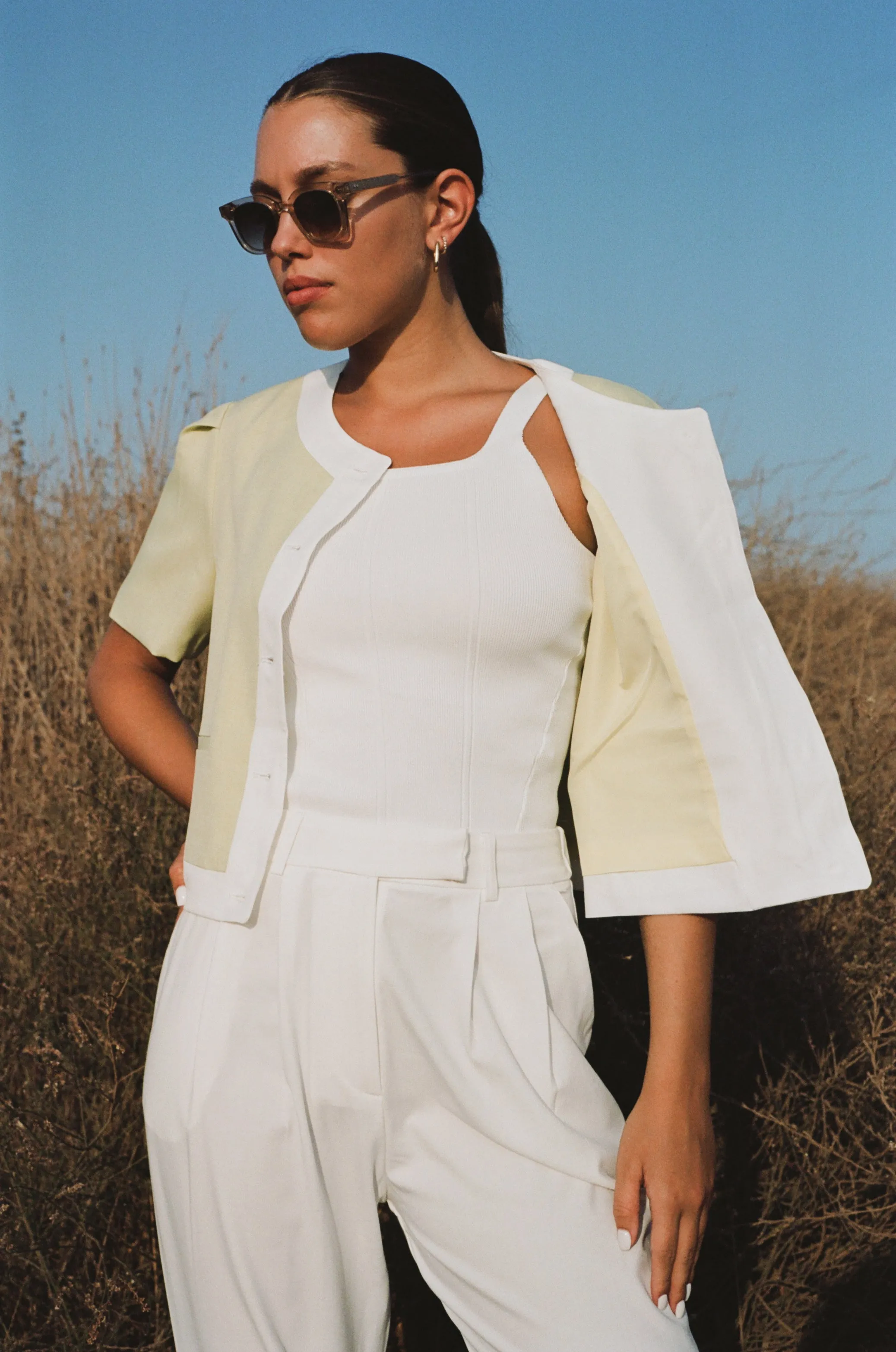 HOS Boxy Short Sleeve Blazer