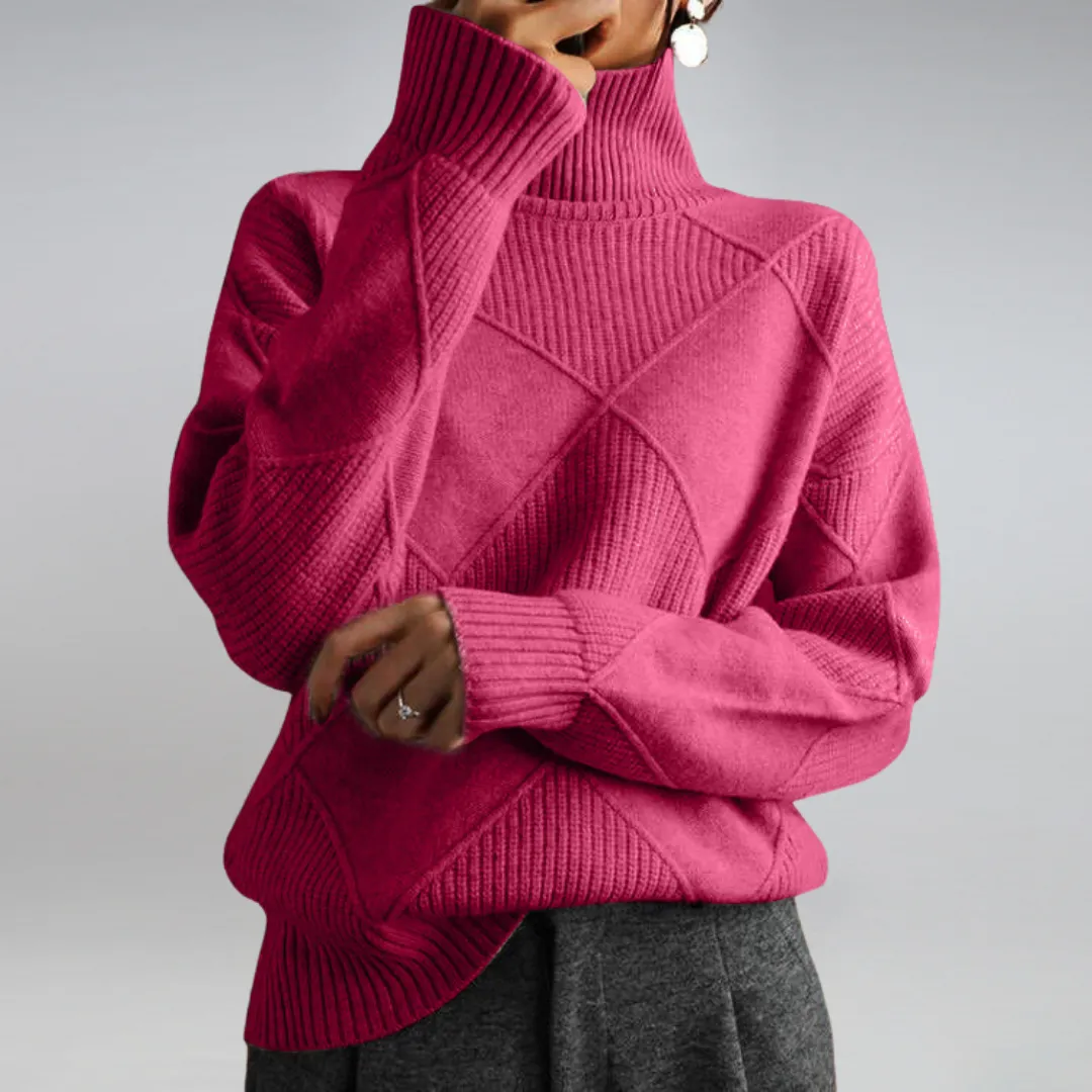 LINLEY | Luxe Ribbed Turtleneck Pullover