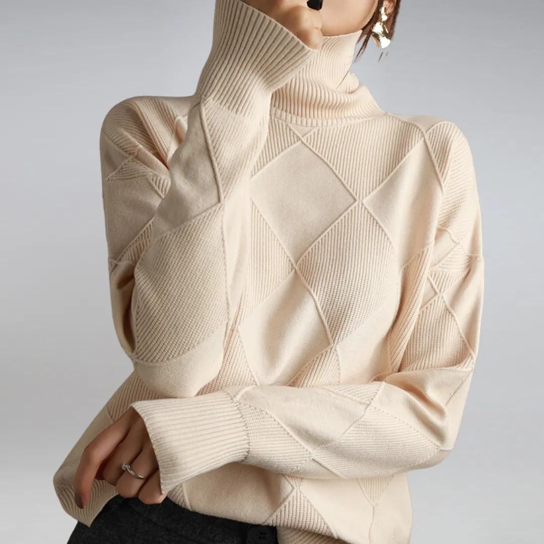 LINLEY | Luxe Ribbed Turtleneck Pullover