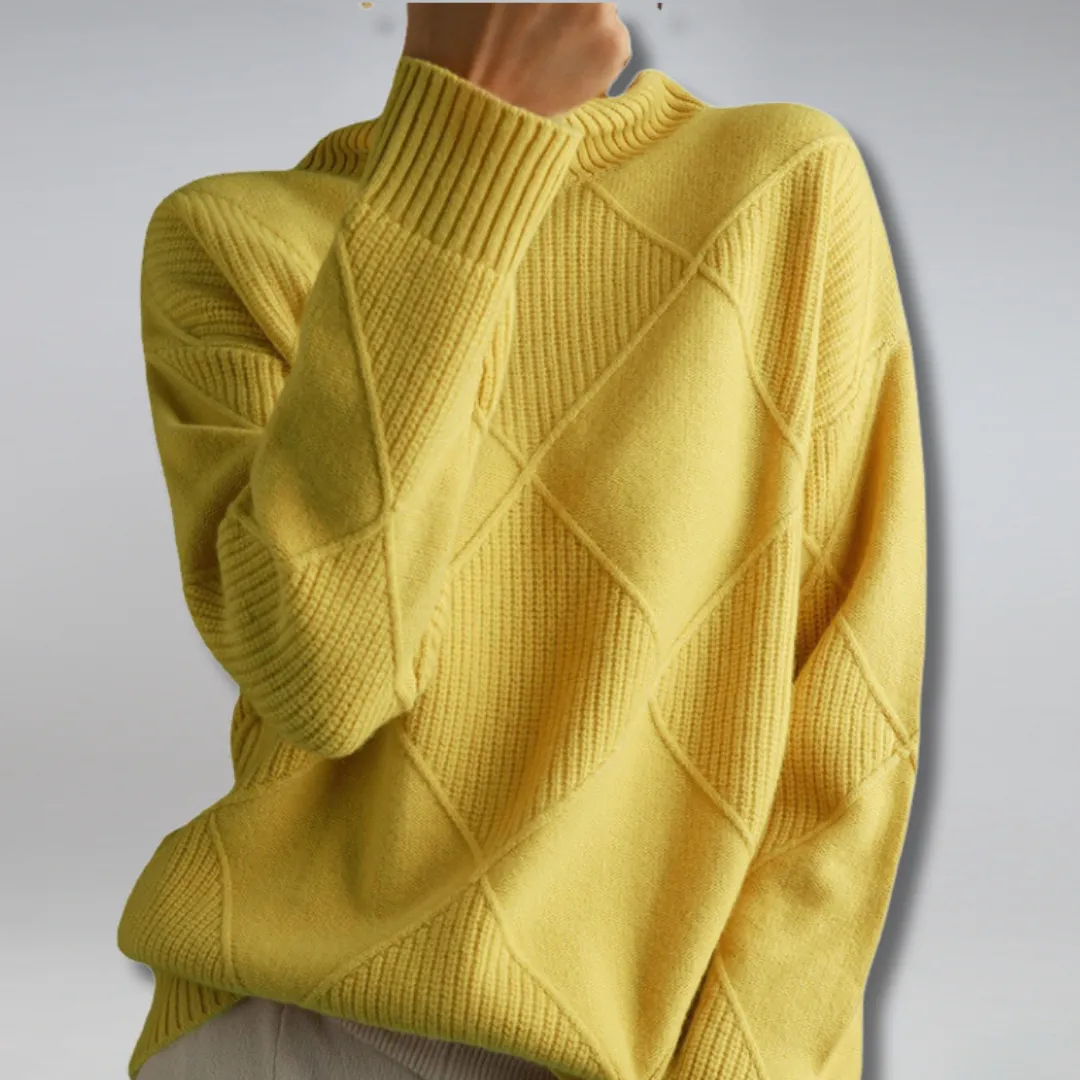 LINLEY | Luxe Ribbed Turtleneck Pullover