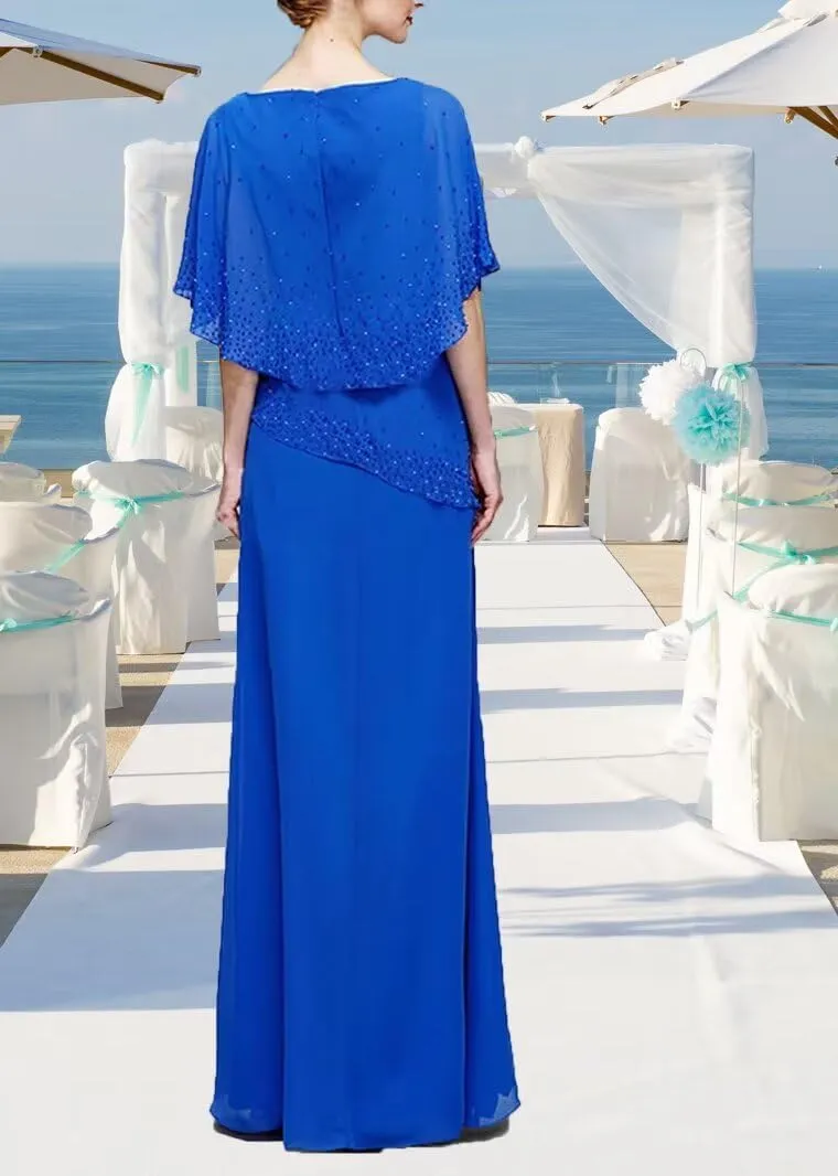 Long Mother of Bride Dresses Chiffon Wedding Guest Dress 2025 Formal Evening Gowns Elegant Mother of The Groom Dress