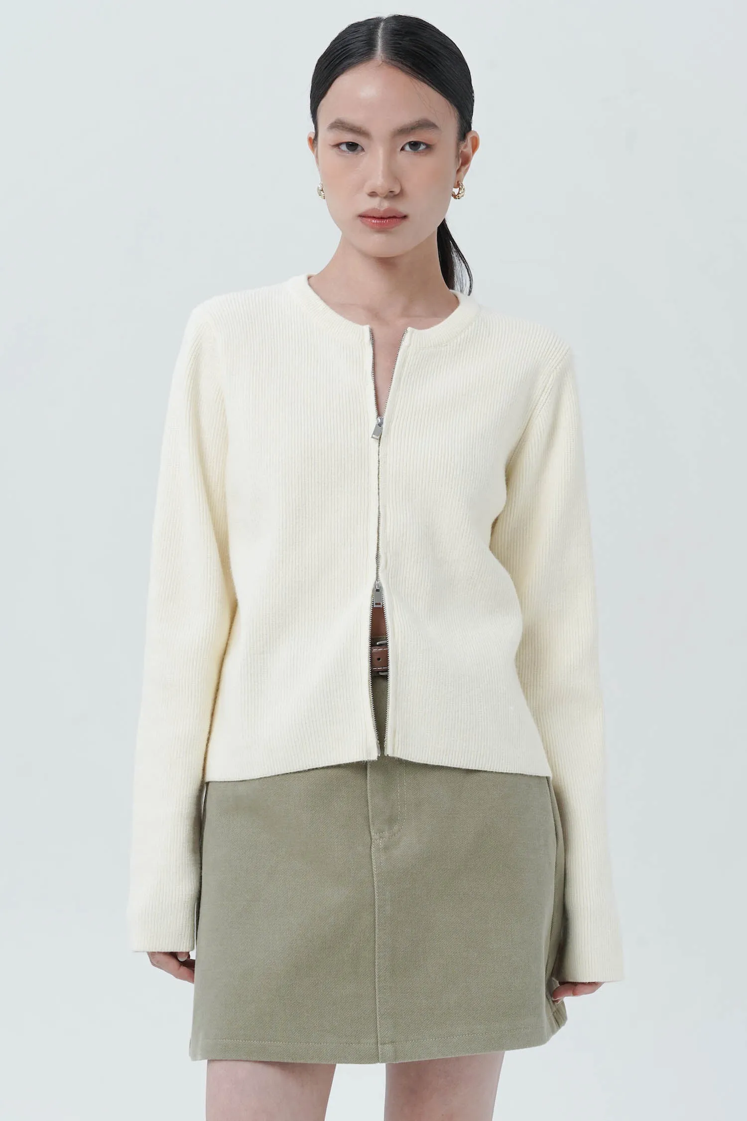 Nezera Cardigan In Creme
