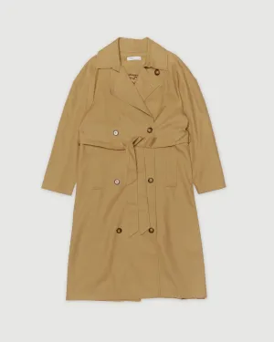 Re-Worn Cotton Trench