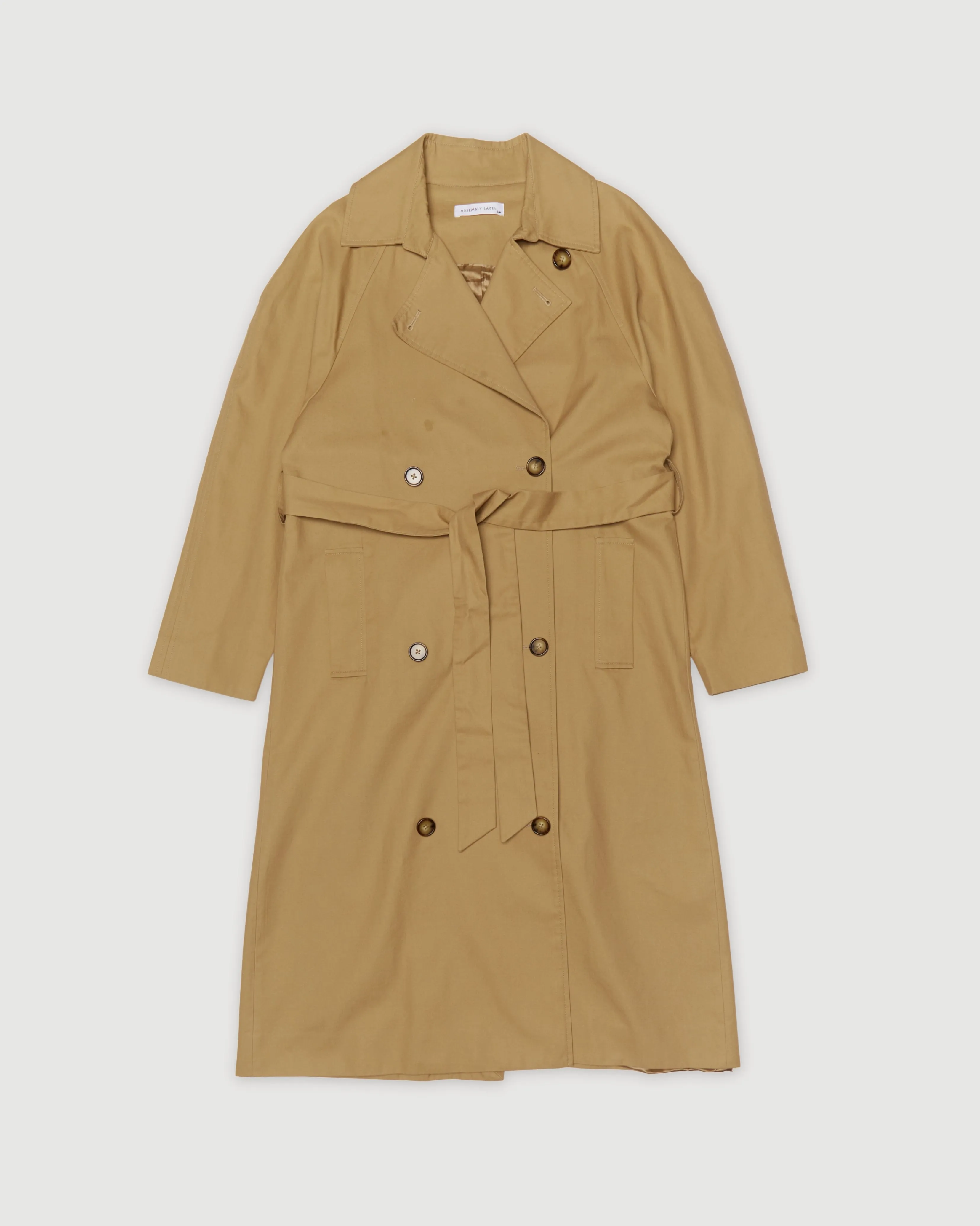 Re-Worn Cotton Trench