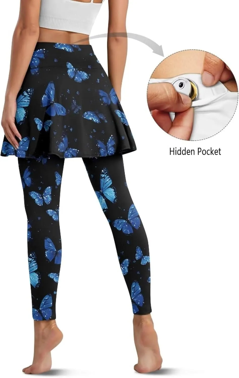 Tennis Skirts for Women Athletic Skirt with Leggings Winter Golf Clothes for Women Pickleball Outfits for Women XS-3X