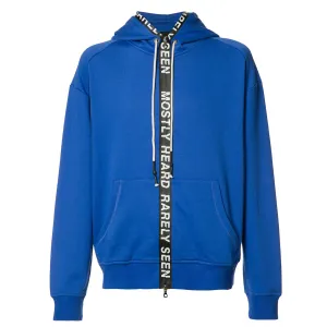 TICKER FEED HOODIE - BLUE