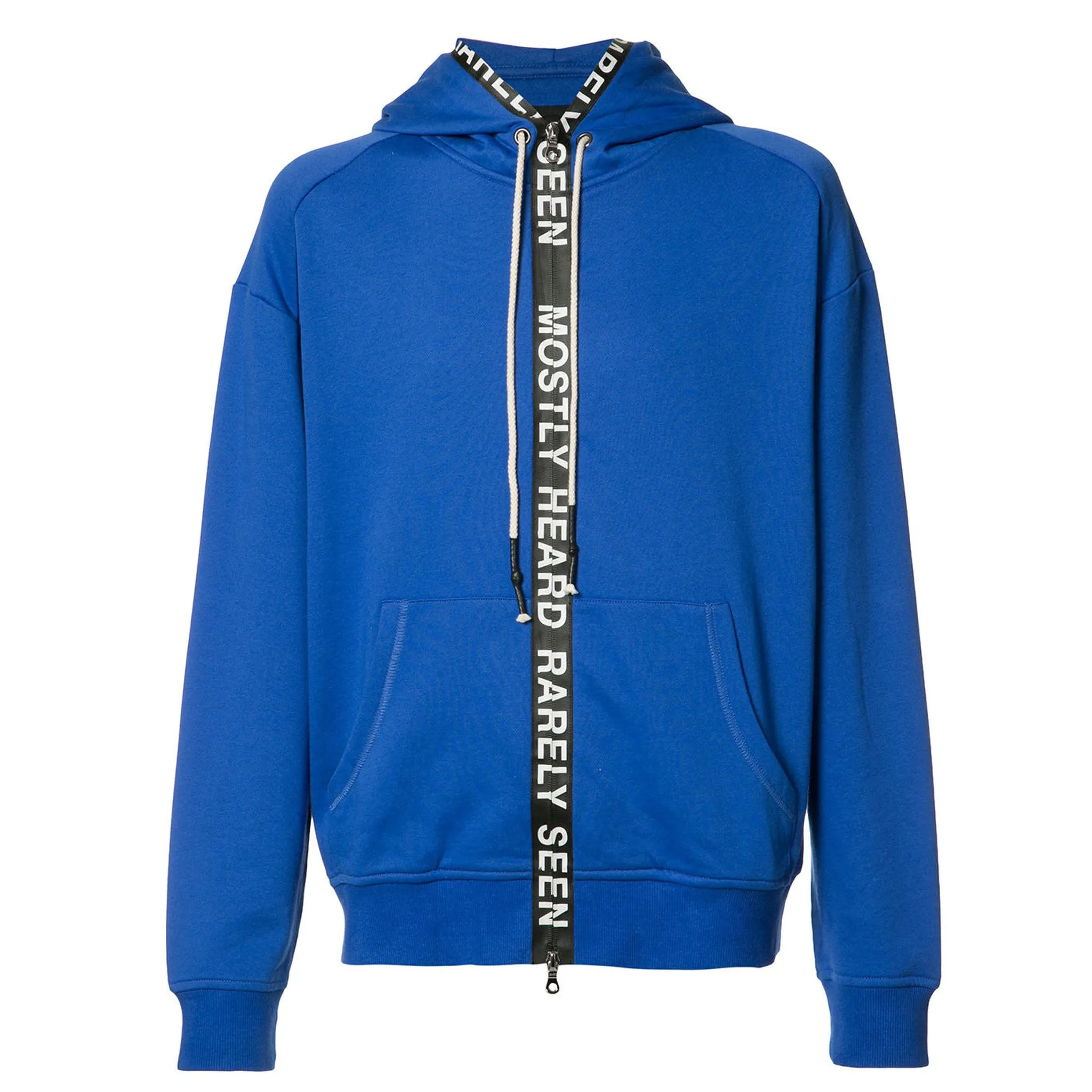 TICKER FEED HOODIE - BLUE
