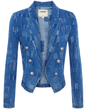 Wayne Crop Denim Jacket in Tucson