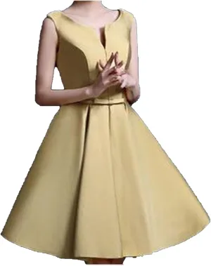 Women Casual Dresses Swing Tea Dress Cocktail Vintage A-Line Midi Party Dress Cap Sleeve Pleated Flared Dresses