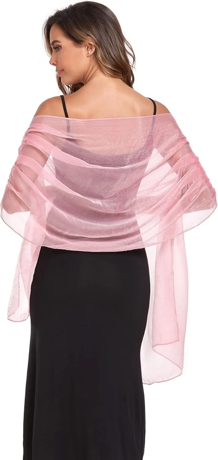Women Shawls and Wraps for Evening Dress Lightweight Scarf Wedding Guest Shawl Wrap Bridesmaid Scarves
