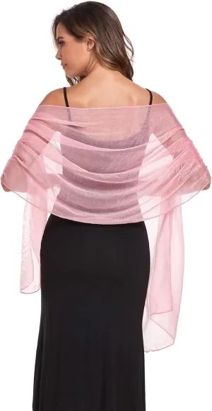 Women Shawls and Wraps for Evening Dress Lightweight Scarf Wedding Guest Shawl Wrap Bridesmaid Scarves