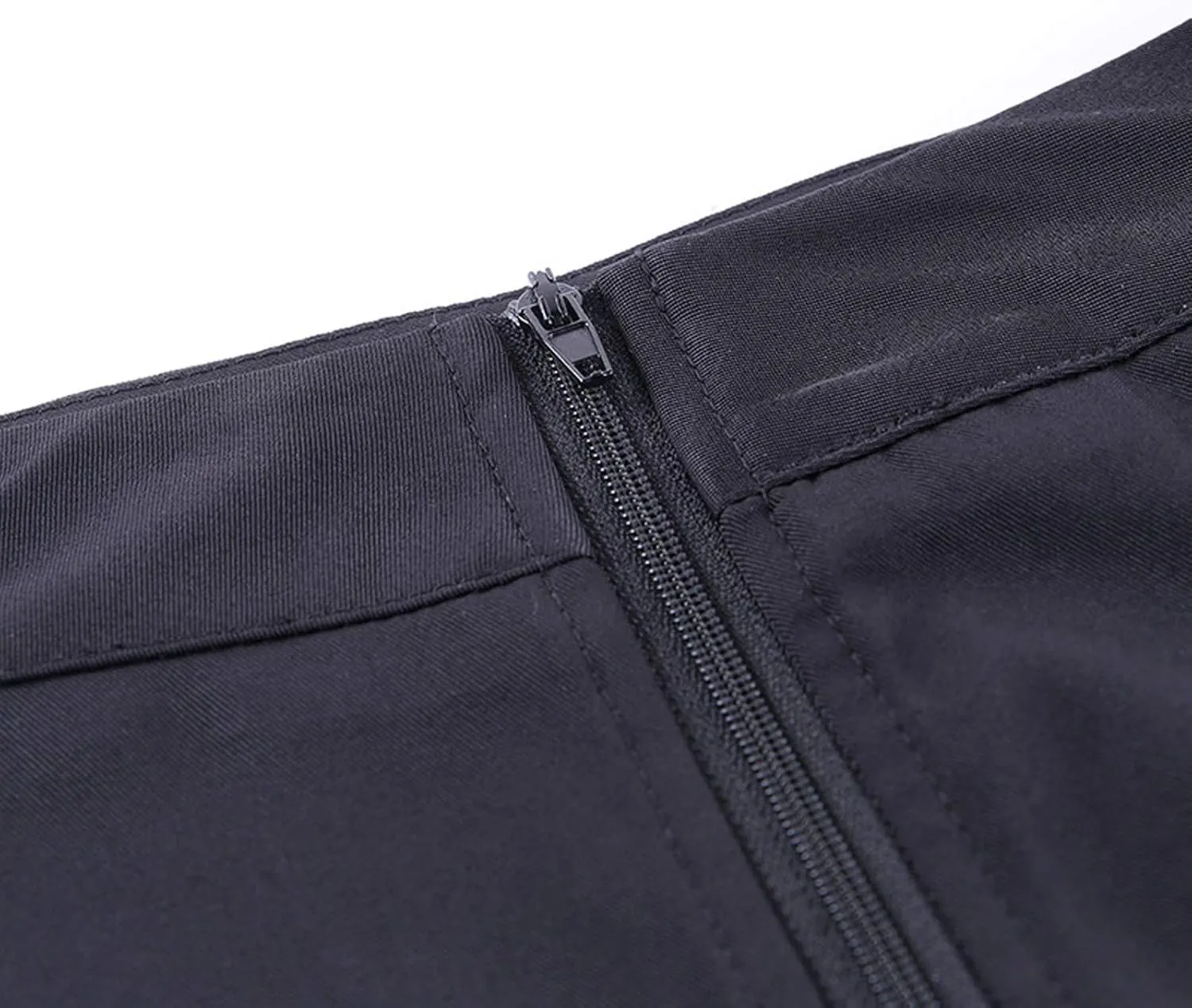 Women's Sexy Mini Skirts High Waist Cargo Skirt Belt Irregular Punk Gothic Style A-line Bed Skirt for Women's