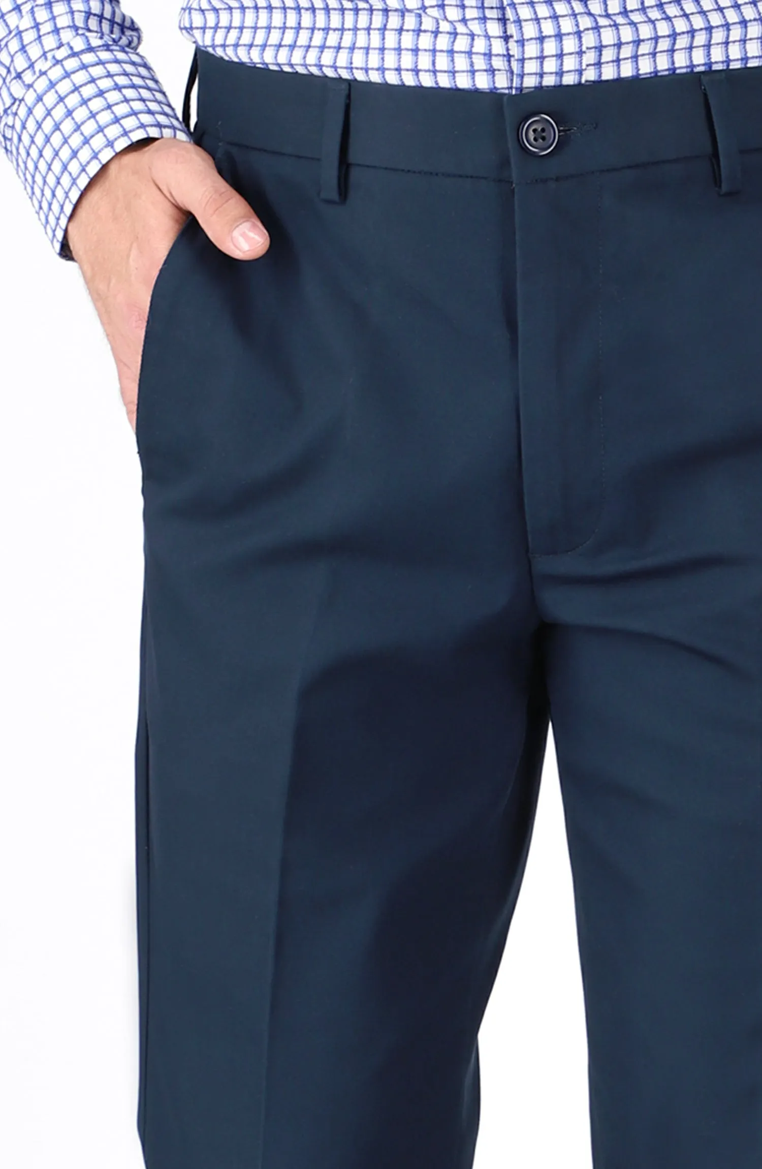Wrinkle Free Pant - Navy
